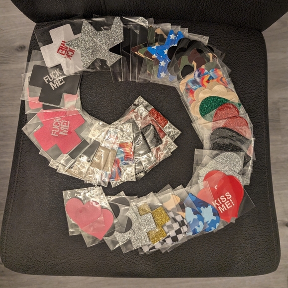 SOLD 53 Pairs Assorted Pasties 2 - Picture 3 of 8